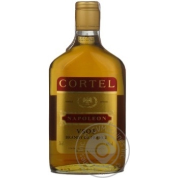 brandy cortel 40% vsop 350ml glass bottle France - buy, prices for - photo 1