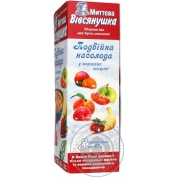Porridge Ovsyanushka Double delight in cream mix 8x47g - buy, prices for MegaMarket - photo 2