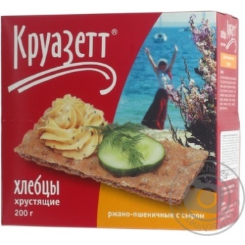 Crispbread Kruazett rye-wheat cottage cheese 200g - buy, prices for NOVUS - photo 4