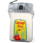 Granulated sugar Avhust white 5000g polyethylene packaging