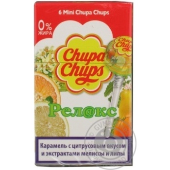 Льодяники Chupa Chups Цитрус Міні Релакс пачка 36г - купити, ціни на - фото 4