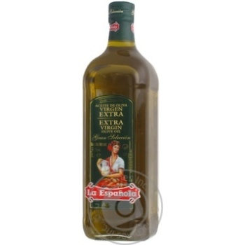 Oil La espanola olive extra virgin 1000ml glass bottle Spain - buy, prices for MegaMarket - photo 3