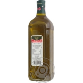 Oil La espanola olive extra virgin 1000ml glass bottle Spain - buy, prices for MegaMarket - photo 4