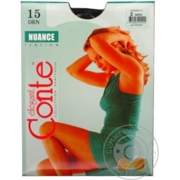 Conte Nuance Women's Tights 15 den 2 nero - buy, prices for NOVUS - photo 2