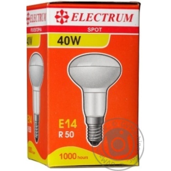 Bulb Electrum e14:е14 40w 1000hours 240v - buy, prices for MegaMarket - photo 5