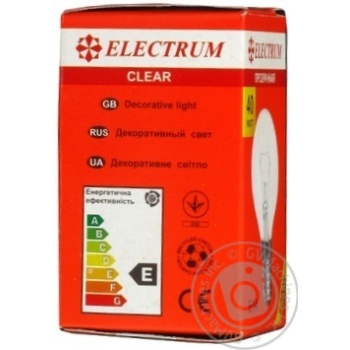 Лампочка ELECTRUM сферична проз. Е14 40W купить, цены на МегаМаркет - фото 8