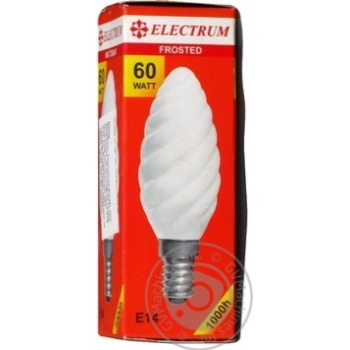 Bulb Electrum e14:е14 60w China - buy, prices for MegaMarket - photo 3
