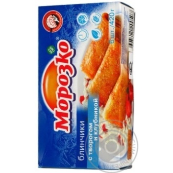 pancakes morozko strawberries with cream 430g - buy, prices for - photo 4