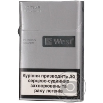 Сигареты West Fusion Silver super slim - купити, ціни на NOVUS - фото 6