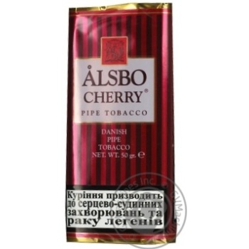 Тютюн Alsbo Pipe Tobacco Cherry 50г купить, цены на МегаМаркет - фото 2