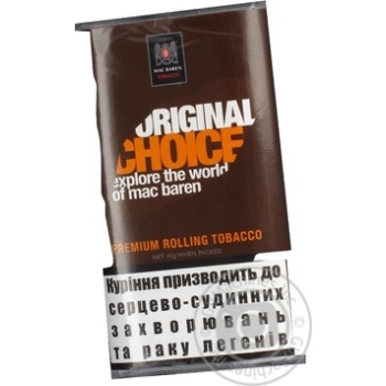 Tobacco Mac baren 40g - buy, prices for MegaMarket - photo 2