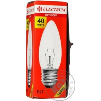 Bulb Electrum e27 40w - buy, prices for MegaMarket - photo 5