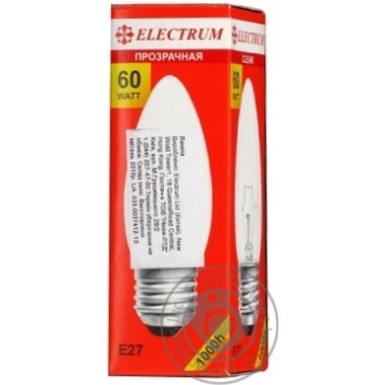 Bulb Electrum e27 60w 1000hours 230v - buy, prices for MegaMarket - photo 2