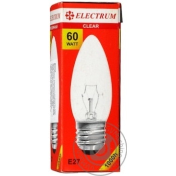 Лампочка ELECTRUM св проз. Е27 60W х10 купити, ціни на МегаМаркет - фото 3