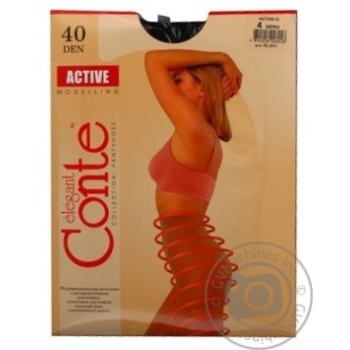 Tights Conte polyamide for women 40den 4size - buy, prices for MegaMarket - photo 4