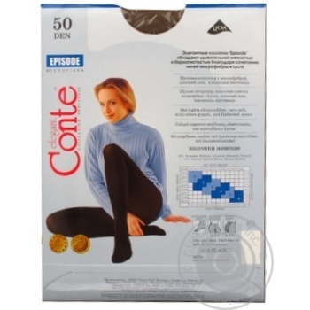 Conte Elegant Episode Shade Women's Tights 4s 50den - buy, prices for Vostorg - photo 3