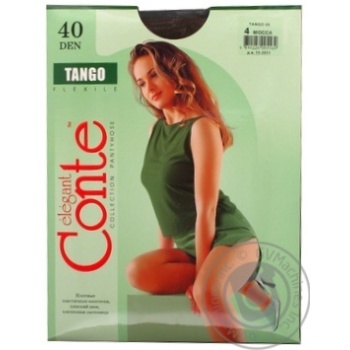 Колготы женские Conte Tango 40ден р.2 Mocca - купить, цены на МегаМаркет - фото 2