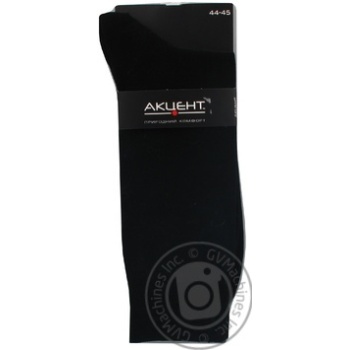Accent Men's Black Socks 44-45s - buy, prices for - photo 2
