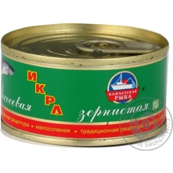 Caviar Kamchatskaya ryba salmon red 120g can - buy, prices for NOVUS - photo 2