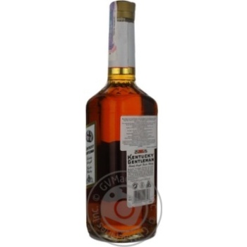 Kentucky Gentleman Bourbon 4 years 40% 0.75l - buy, prices for - photo 10