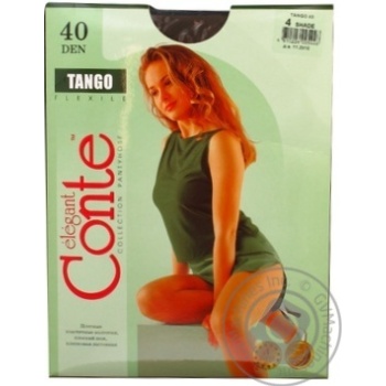 Колготи жіночі Conte Tango 40ден р.4 Shade - купити, ціни на - фото 4