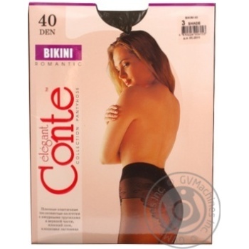 Tights Conte shade polyamide 40den 3size Belarus - buy, prices for MegaMarket - photo 2