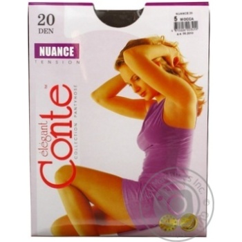 Колготи жіночі Conte Nuance 20ден р.5 Mocca - купити, ціни на ULTRAMARKET - фото 5