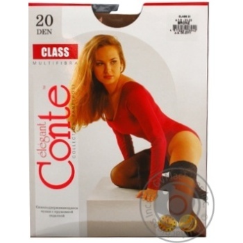 Панчохи Conte Class 20den Bronz р.1-2,Natural х10 купить, цены на МегаМаркет - фото 2