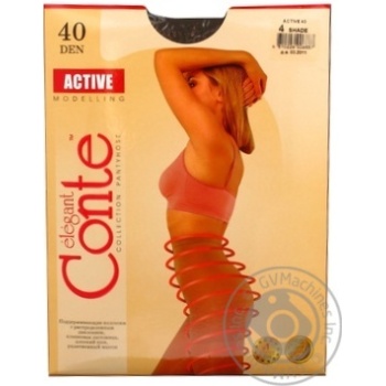 Колготи Conte Active 40 Den р.4 shade шт - купити, ціни на МегаМаркет - фото 4