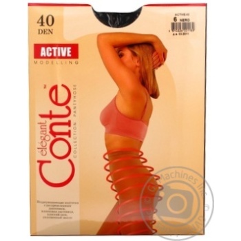 Tights Conte polyamide for women 40den 6size - buy, prices for MegaMarket - photo 6