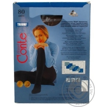 Conte Elegant Triumf Mocca Women's Tights 2s 80den - buy, prices for Vostorg - photo 3