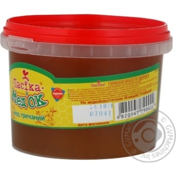 Pasika Меd'ОК buckwheat honey 500g - buy, prices for MegaMarket - photo 4