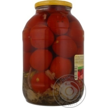 vegetables tomato kedainiu konservai tomato red canned 3000ml glass jar Lithuania - buy, prices for - photo 2