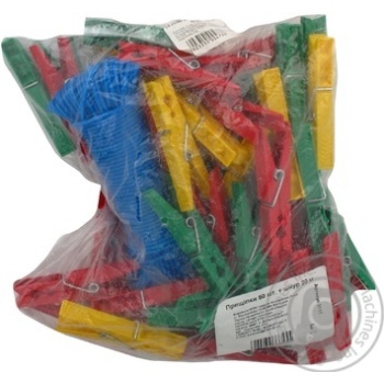 MTM Clothespins 50pcs + Rope 20m - buy, prices for Vostorg - photo 2