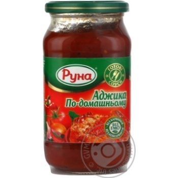 Sauce Runa homemade 485g glass jar - buy, prices for MegaMarket - photo 1