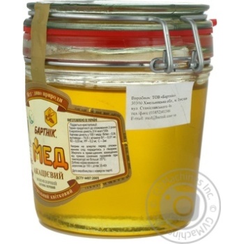 honey bartnik acacia 500g glass jar Ukraine - buy, prices for - photo 9