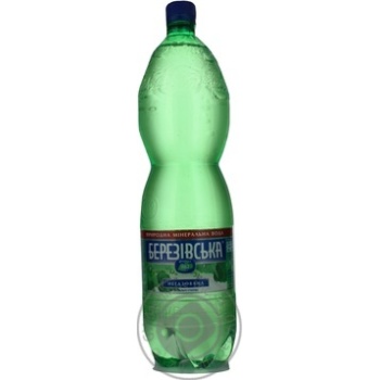 Still medical-table mineral water Berezivska plastic bottle 1500ml Ukraine - buy, prices for MegaMarket - photo 1