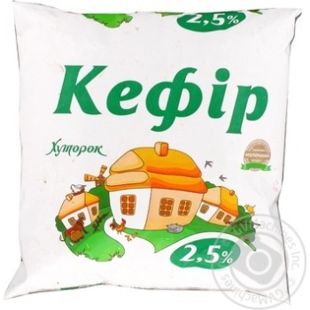 Кефир Хуторок 2.5% 450г пленка Украина купить, цены на МегаМаркет - фото 1