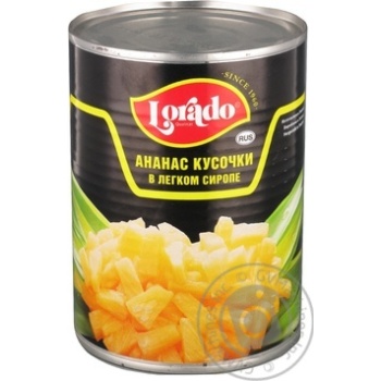 Lorado Pineapple Rings  in Light Syrup Can 580ml - buy, prices for Vostorg - photo 6