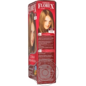 Florex Hair Cream Paint Light Brown - buy, prices for Auchan - photo 4