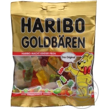 Цукерки Haribo Золоті ведмедики желейні 100г купити, ціни на МегаМаркет - фото 2
