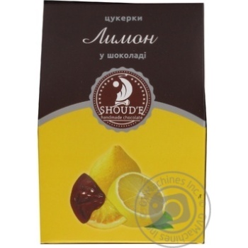 Цукерки Shoud`e Лимон у шоколаді 170г х12 купити, ціни на МегаМаркет - фото 3