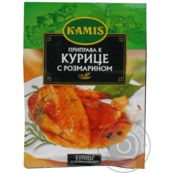 Приправа Kamis до курки з розмарином 20г х6 купити, ціни на МегаМаркет - фото 3