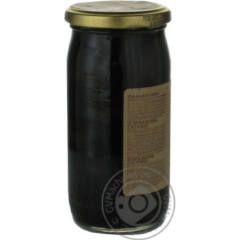 olive Diva oliva black with bone 370ml glass jar - buy, prices for MegaMarket - photo 3