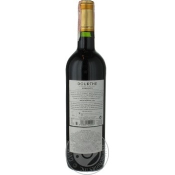 Вино Dourthe Bordeaux Grands Terroirs червоне сухе 0.75л х6 купити, ціни на МегаМаркет - фото 5