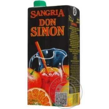 Don Simon Sangria red sweet wine 7% 1l - buy, prices for MegaMarket - photo 1