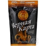 Кава Чорна Карта арабіка розчинна 200г Росія