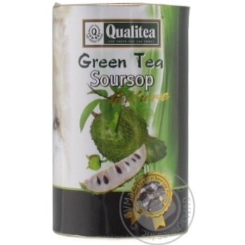 Qualitea soursop green loose tea 100g - buy, prices for MegaMarket - photo 1