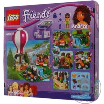 Building set Lego Friends Heartlake Hot Air Balloon for 6 to 12 years children 254 pieces - buy, prices for NOVUS - photo 2