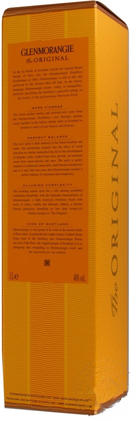 

Виски Glenmorangie Original 10 лет 40% 1л